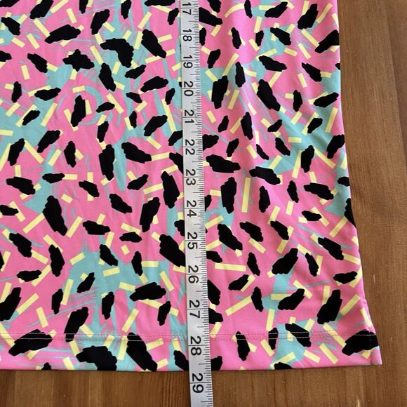 Bad Birdie Men's Polo Shirt Size Medium Short Sleeve Performance Golf 80's Retro - Picture 13 of 13